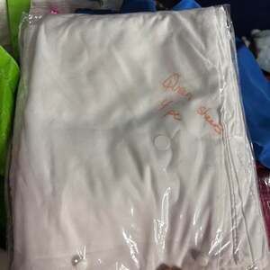 4-Piece Queen Sheet Set White Polyester Bedding